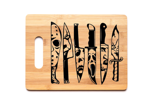 Bamboo Cutting Board - Horror Knives
