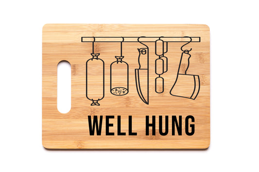 Bamboo Cutting Board - Well Hung